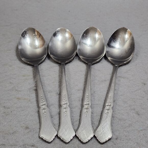 Oneida ASHMORE Stainless Burnished Handles Glossy Place Settings For Four  20pcs - Picture 4 of 8